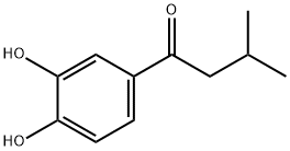 1-Isovaleryl-3,4-dihydroxybenzene Struktur