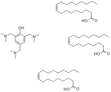 2,4,6-TRIS(DIMETHYLAMINOMETHYL)PHENOLTRIOLEATE Struktur