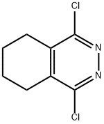 1,4-Dichloro-5,6,7,8-tetrahydrophthalazine Struktur