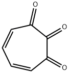 4,6-Cycloheptadiene-1,2,3-trione Struktur