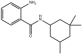 Benzamide, 2-amino-N-(3,3,5-trimethylcyclohexyl)- (9CI) Struktur