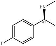 (S)-N-METHYL-1-(4-FLUOROPHENYL)ETHYLAMINE Struktur