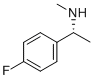 (R)-N-METHYL-1-(4-FLUOROPHENYL)ETHYLAMINE Struktur