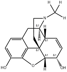 7,8-ジデヒドロ-4,5α-エポキシ-17-(2H3)メチルモルフィナン-3β,6α-ジオール