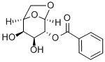 1,6-ANHYDRO-2-O-BENZOYL-BETA-D-GALACTOPYRANOSE Struktur