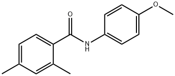 Benzamide, N-(4-methoxyphenyl)-2,4-dimethyl- (9CI) Struktur