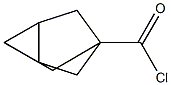 Tricyclo[2.2.1.02,6]heptane-4-carbonyl chloride (9CI) Struktur