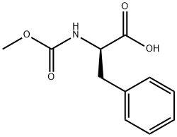 (R)-2-(MethoxycarbonylaMino)-3-phenylpropanoic acid Struktur