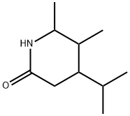 5,6-Dimethyl-4-isopropyl-2-piperidone Struktur