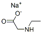 N-Ethylaminoacetic acid sodium salt Struktur