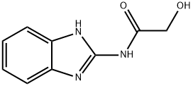 Acetamide, N-1H-benzimidazol-2-yl-2-hydroxy- (9CI) Struktur