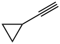 Cyclopropyl acetylene Structure