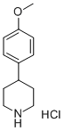 4-(4-METHOXYPHENYL)PIPERIDINE Structure