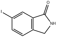 1H-Isoindol-1-one, 2,3-dihydro-6-iodo- Struktur