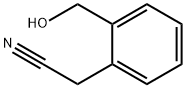 [2-(Hydroxymethyl)phenyl]acetonitrile Struktur