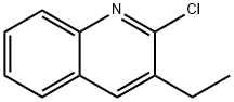 2-CHLORO-3-ETHYLQUINOLINE Struktur