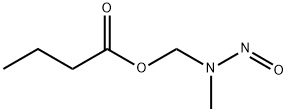 methyl(butyroxymethyl)nitrosamine Struktur