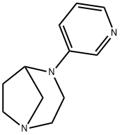 1,4-Diazabicyclo[3.2.1]octane,4-(3-pyridinyl)-(9CI) Struktur