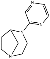 1,4-Diazabicyclo[3.2.1]octane,4-pyrazinyl-(9CI) Struktur