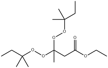 ETHYL 3 3-BIS(TERT-AMYLPEROXY)BUTYRATE Struktur