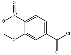 Benzoyl chloride, 3-methoxy-4-nitro- Struktur