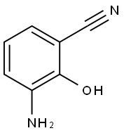 3-AMINO-2-HYDROXYBENZONITRILE Struktur