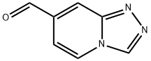 1,2,4-Triazolo[4,3-a]pyridine-7-carboxaldehyde (9CI) Struktur