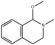 Isoquinoline, 1,2,3,4-tetrahydro-1-methoxy-2-methyl- (9CI) Struktur