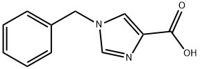 1-BENZYL-1H-IMIDAZOLE-4-CARBOXYLIC ACID Struktur