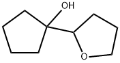 Cyclopentanol, 1-(tetrahydro-2-furanyl)- (9CI) Struktur