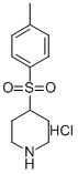 4-[(4-METHYLPHENYL)SULFONYL]PIPERIDINEHYDROCHLORIDE
 Struktur