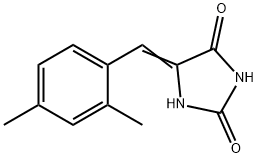 2,4-Imidazolidinedione, 5-[(2,4-dimethylphenyl)methylene]- (9CI) Struktur