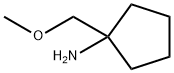 Cyclopentanamine, 1-(methoxymethyl)- (9CI) Struktur