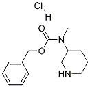 PIPERIDIN-3-YLMETHYL-CARBAMIC ACID BENZYL ESTER-HCl Struktur