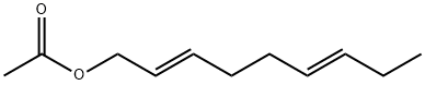 (2E,6E)-nona-2,6-dienyl acetate Struktur