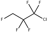 1-Chloro-1,1,3,3,3-pentafluoropropane Struktur