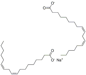 SODIUM DILINOLEATE Struktur