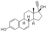 6,7-Dehydro ethynyl estradiol Struktur