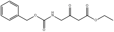 ETHYL 4-(BENZYLOXYCARBONYLAMINO)-3-OXOBUTANOATE Struktur