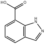 1H-indazole-7-carboxylic acid Struktur