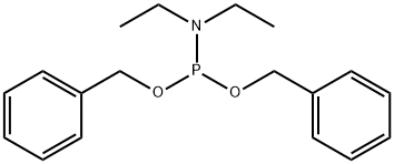 DIBENZYL DIETHYLPHOSPHORAMIDITE Struktur