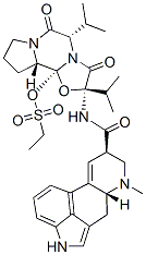 ergocornine ethanesulfonate Struktur