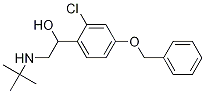 1-(4-(benzyloxy)-2-chlorophenyl)-2-(tert-butylaMino)ethanol Struktur