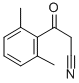 2,6-DIMETHYLBENZOYLACETONITRILE Struktur