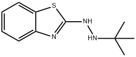 2(3H)-Benzothiazolone,(1,1-dimethylethyl)hydrazone(9CI) Struktur