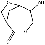 3,7-Dioxabicyclo[4.2.1]nonan-2-one, 5-hydroxy- (9CI) Struktur