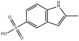 2-methyl-1H-indole-5-sulfonic acid Struktur