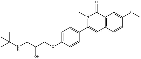 Draquinolol Struktur