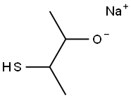 Sodium 3-mercapto-2-butanolate Struktur