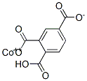 cobalt hydrogen benzene-1,2,4-tricarboxylate Struktur